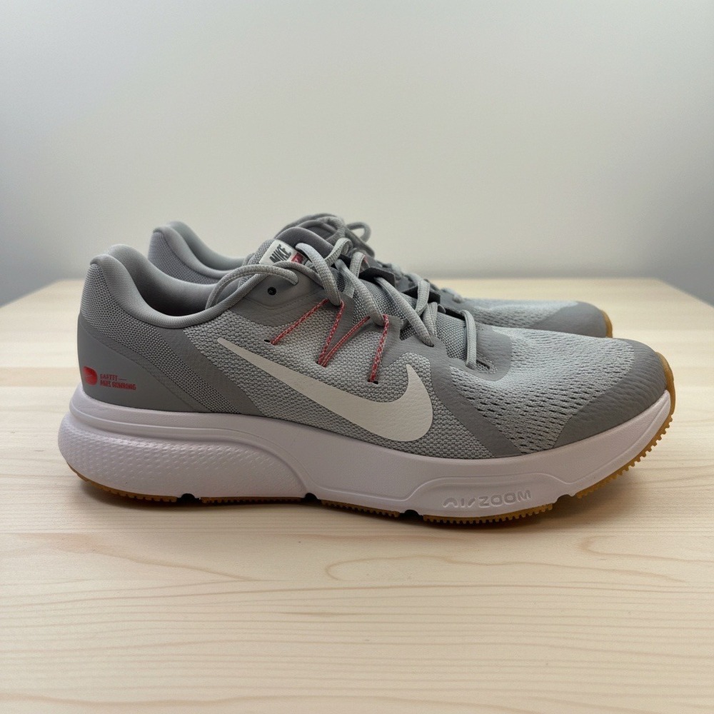 Nike Air Zoom Span 3 Wolf Grey White Gum Running Shoes Mens Size 13 CQ9269-006